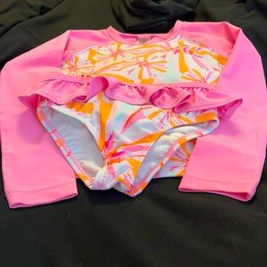 Kids Long Sleeve Swim Suit 4T